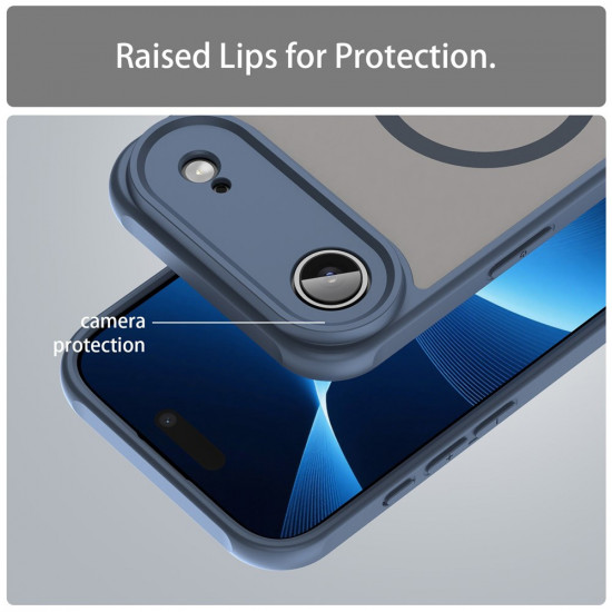 Techsuit  HaloFrost II MagSafe  iPhone 17 Air  Navy Blue