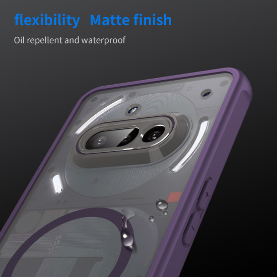 Techsuit  HaloFrost II MagSafe  Nothing Phone (3a)  Purple