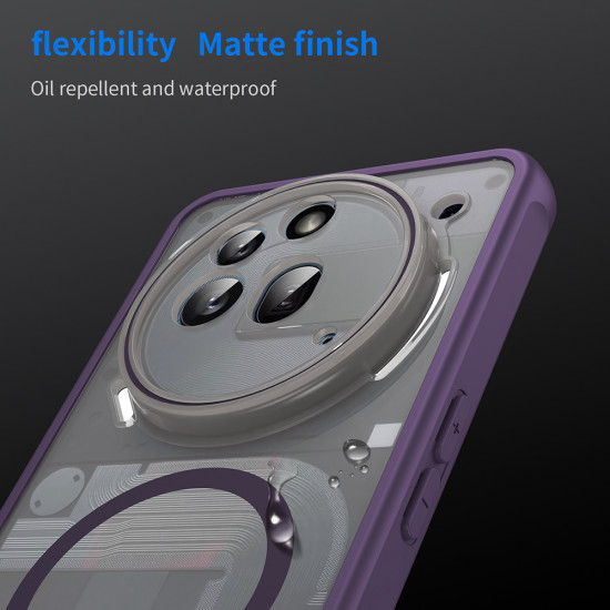 Techsuit  HaloFrost II MagSafe  Nothing Phone (3a) Pro  Purple