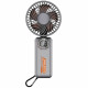 Techsuit Premium Mini Hand Fan (Z8) with LED Digital Display, USB C Rechargeable, 3 Wind Speeds, 2A, 3600mAh White Techsuit Premium Mini Hand Fan (Z8) with LED Digital Display, USB C Rechargeable, 3 Wind Speeds, 2A, 3600mAh White