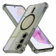 Techsuit Shockproof Clear Silicone MagSafe Samsung Galaxy A35 5G Smoke Black Techsuit Shockproof Clear Silicone MagSafe Samsung Galaxy A35 5G Smoke Black
