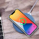 Techsuit  Shockproof Clear Silicone MagSafe  Samsung Galaxy S25  Smoke Black