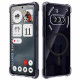 Techsuit  Shockproof Clear Silicone MagSafe  Nothing Phone (3a)  Smoke Black