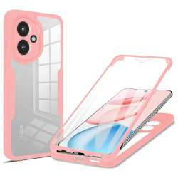 Techsuit  ColorVerse 360 Series + Screen Protector  Honor 400  Pink