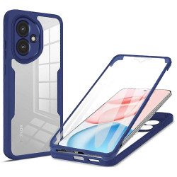 Techsuit  ColorVerse 360 Series + Screen Protector  Honor 400  Blue