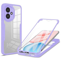 Techsuit  ColorVerse 360 Series + Screen Protector  Honor 400  Purple