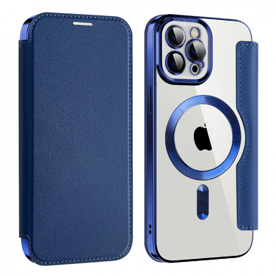 Techsuit  SmartMag Book Case  iPhone 12 Pro  Blue
