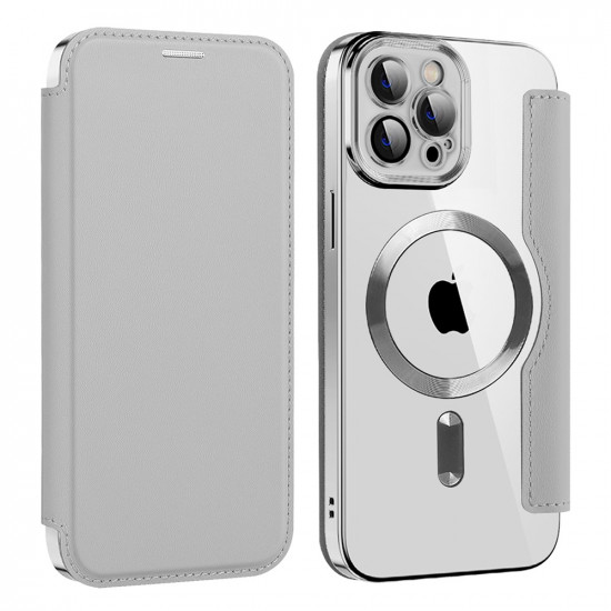 Techsuit  SmartMag Book Case  iPhone 11 Pro Max  Gray
