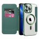 Techsuit  SmartMag Book Case  iPhone 13 Pro  Green