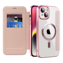 Techsuit  SmartMag Book Case  iPhone 14  Pink
