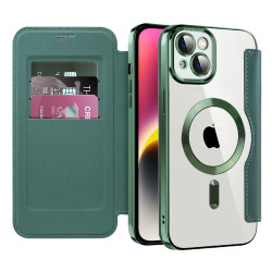 Techsuit  SmartMag Book Case  iPhone 14  Green