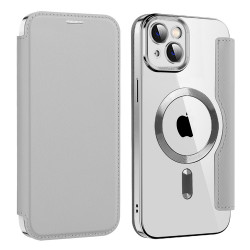 Techsuit  SmartMag Book Case  iPhone 14 Plus  Gray