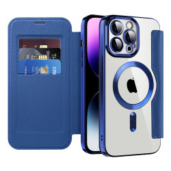 Techsuit  SmartMag Book Case  iPhone 14 Pro Max  Blue