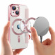 Techsuit SmartMag Book Case iPhone 15 Pink Techsuit SmartMag Book Case iPhone 15 Pink