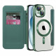 Techsuit  SmartMag Book Case  iPhone 15  Green