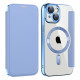 Techsuit  SmartMag Book Case  iPhone 15  Light Blue