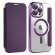 Techsuit SmartMag Book Case iPhone 15 Pro Max Purple Techsuit SmartMag Book Case iPhone 15 Pro Max Purple