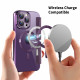 Techsuit SmartMag Book Case iPhone 15 Pro Max Purple Techsuit SmartMag Book Case iPhone 15 Pro Max Purple