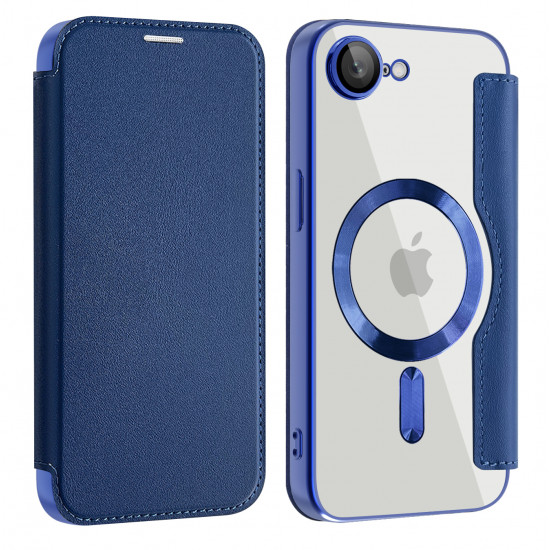 Techsuit  SmartMag Book Case  iPhone 16e  Blue