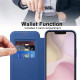 Techsuit  SmartMag Book Case  iPhone 16e  Blue