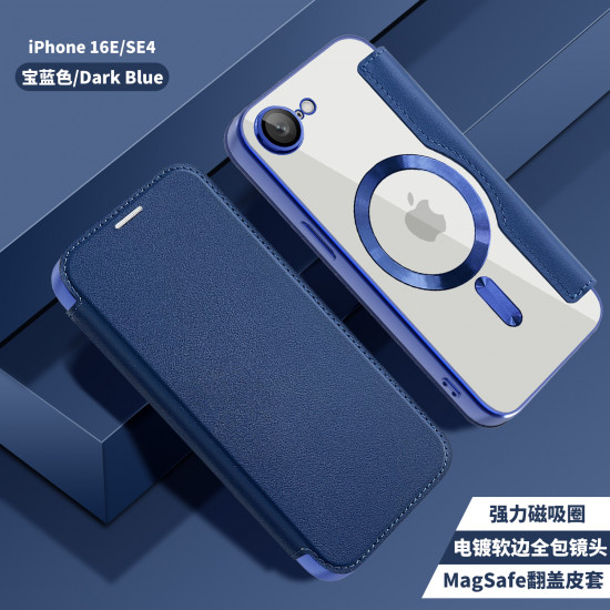 Techsuit  SmartMag Book Case  iPhone 16e  Blue