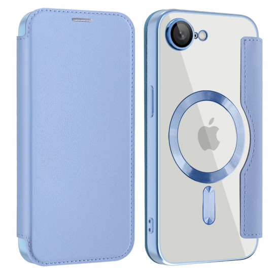 Techsuit  SmartMag Book Case  iPhone 16e  Light Blue