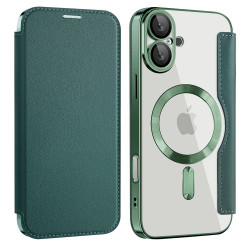 Techsuit  SmartMag Book Case  iPhone 16  Green