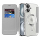 Techsuit  SmartMag Book Case  iPhone 16  Gray