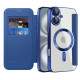 Techsuit  SmartMag Book Case  iPhone 16 Plus  Blue