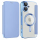 Techsuit  SmartMag Book Case  iPhone 16 Plus  Light Blue