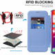 Techsuit  SmartMag Book Case  iPhone 16 Plus  Light Blue