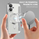 Techsuit  SmartMag Book Case  iPhone 16 Plus  Gray