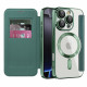 Techsuit  SmartMag Book Case  iPhone 16 Pro  Green