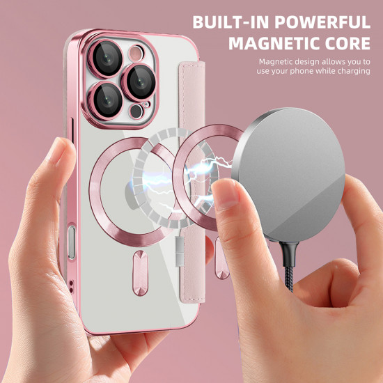 Techsuit  SmartMag Book Case  iPhone 16 Pro Max  Pink
