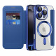 Techsuit  SmartMag Book Case  iPhone 16 Pro Max  Blue