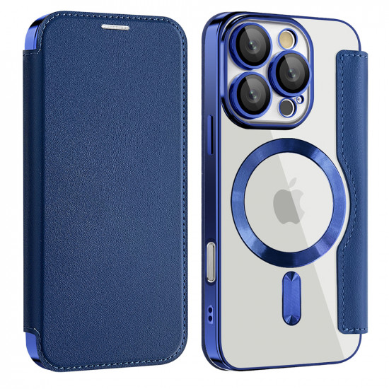 Techsuit  SmartMag Book Case  iPhone 16 Pro Max  Blue