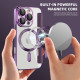 Techsuit  SmartMag Book Case  iPhone 16 Pro Max  Purple