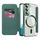 Techsuit  SmartMag Book Case  Samsung Galaxy S22 5G  Green