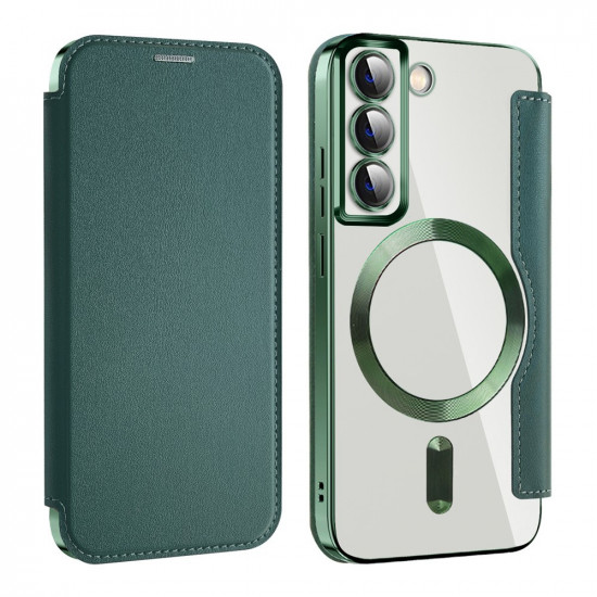 Techsuit  SmartMag Book Case  Samsung Galaxy S22 5G  Green