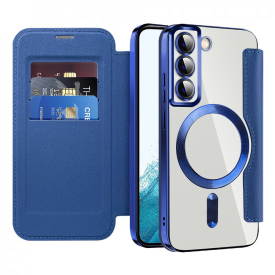 Techsuit  SmartMag Book Case  Samsung Galaxy S22 5G  Blue