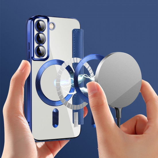 Techsuit  SmartMag Book Case  Samsung Galaxy S22 5G  Blue