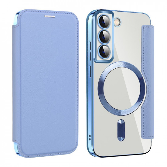 Techsuit  SmartMag Book Case  Samsung Galaxy S22 5G  Light Blue