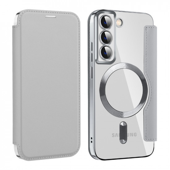 Techsuit  SmartMag Book Case  Samsung Galaxy S22 5G  Gray
