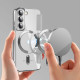 Techsuit  SmartMag Book Case  Samsung Galaxy S22 5G  Gray