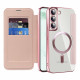 Techsuit  SmartMag Book Case  Samsung Galaxy S22 Plus 5G  Pink