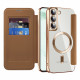 Techsuit  SmartMag Book Case  Samsung Galaxy S22 Plus 5G  Brown