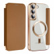 Techsuit  SmartMag Book Case  Samsung Galaxy S22 Plus 5G  Brown