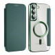 Techsuit  SmartMag Book Case  Samsung Galaxy S22 Plus 5G  Green