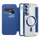 Techsuit  SmartMag Book Case  Samsung Galaxy S22 Plus 5G  Blue