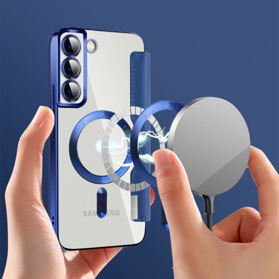 Techsuit  SmartMag Book Case  Samsung Galaxy S22 Plus 5G  Blue